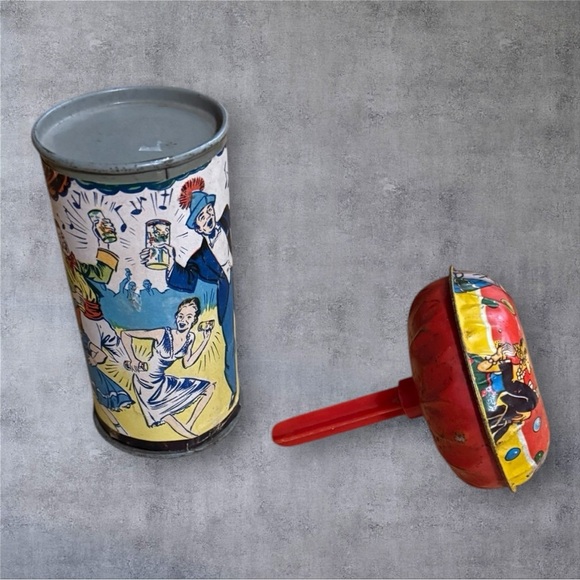 Vintage 1950's Tin Litho Noise Makers - Set of 2 - Picture 4 of 5